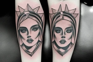 Bad nun tattoo idea
