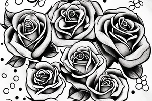 Rose tattoo idea