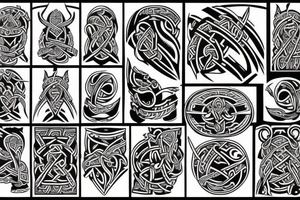 Viking tattoo idea