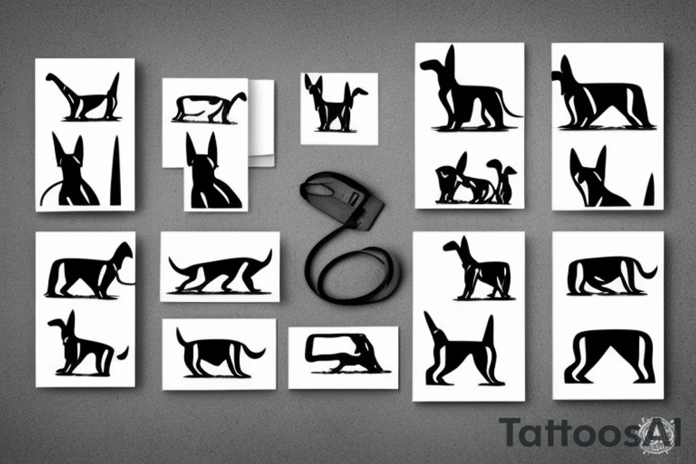 Doberman tattoo idea