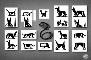 Doberman tattoo idea