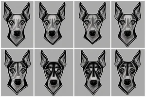 Doberman tattoo idea