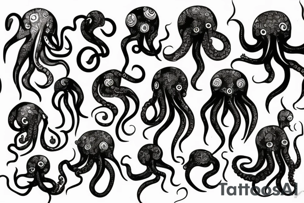 octopus tattoo idea