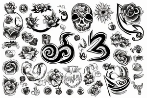Number 1 tattoo idea