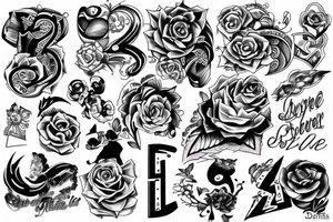 Number 1 tattoo idea