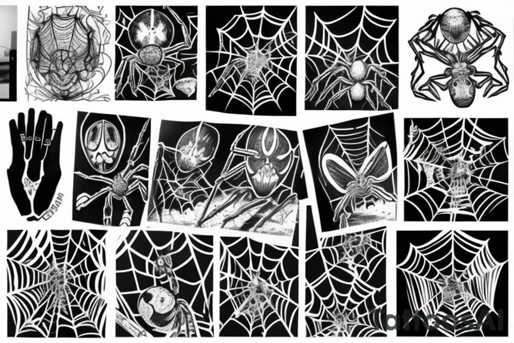 spider tattoo idea