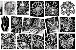 spider tattoo idea