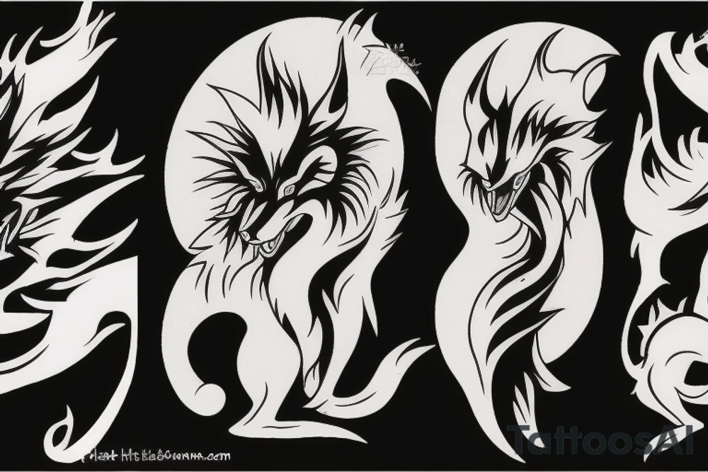 Hisuian zoroark tattoo idea