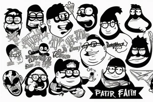 peter griffin tattoo idea