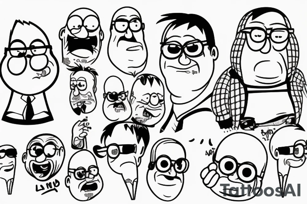 peter griffin tattoo idea