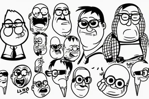 peter griffin tattoo idea