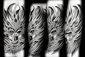 Hisuian zoroark tattoo idea