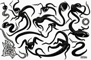 Venom tattoo idea