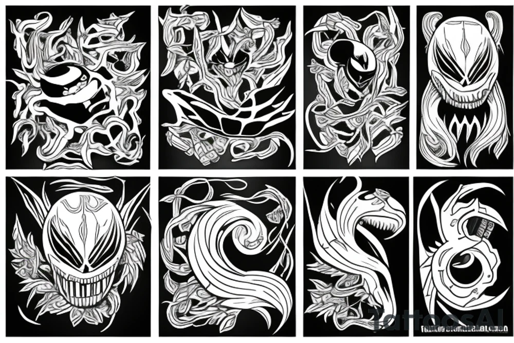 Venom tattoo idea