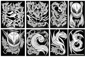 Venom tattoo idea