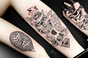 Me and my two sons tattoo idea