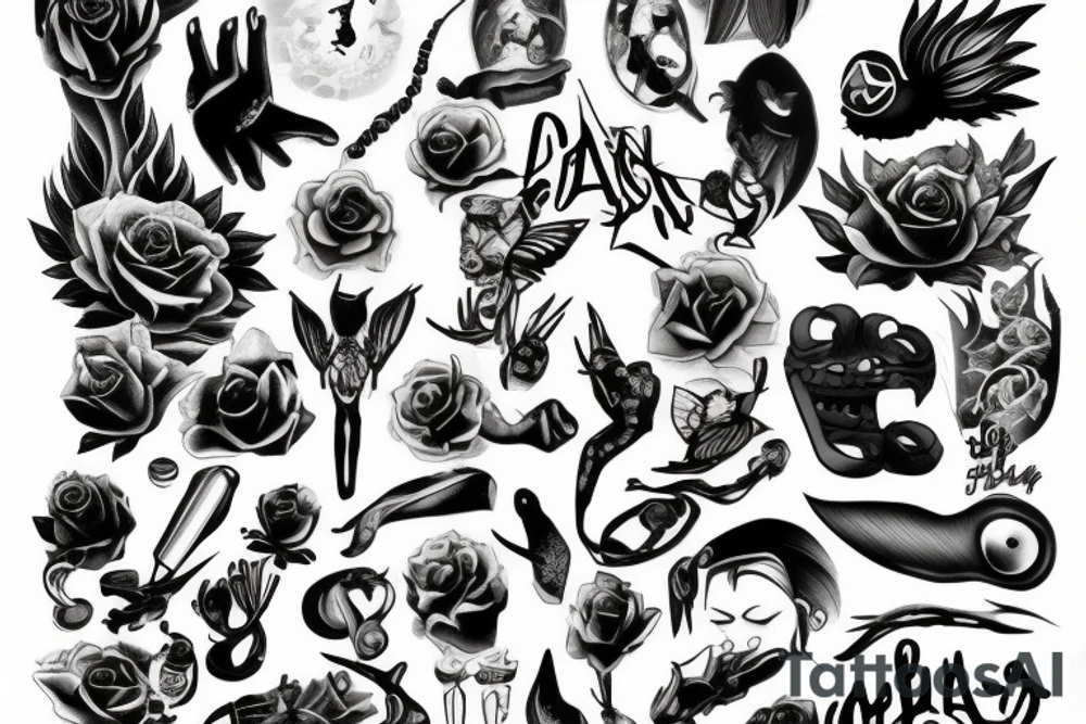 fighting depression tattoo idea
