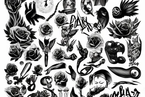 fighting depression tattoo idea