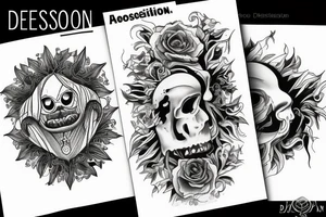 depression tattoo idea
