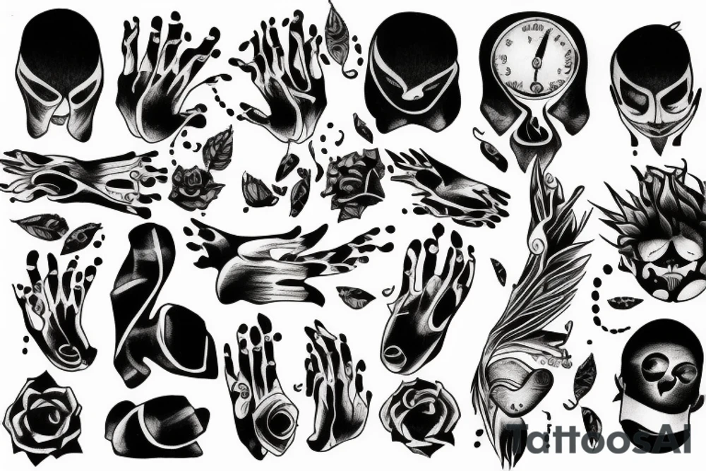 depression tattoo idea