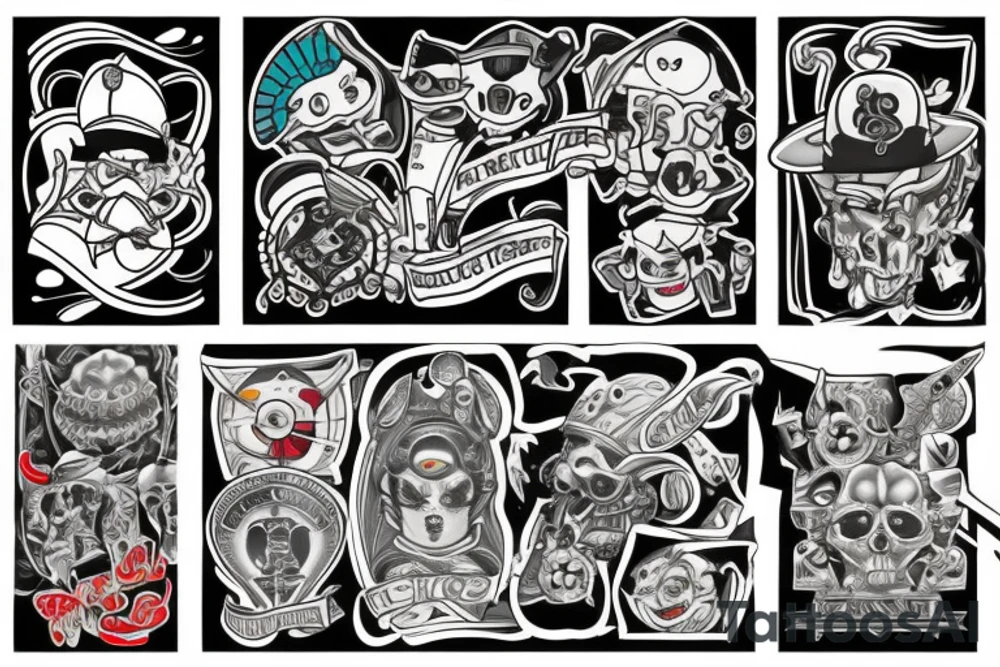 Me and my two sons tattoo idea