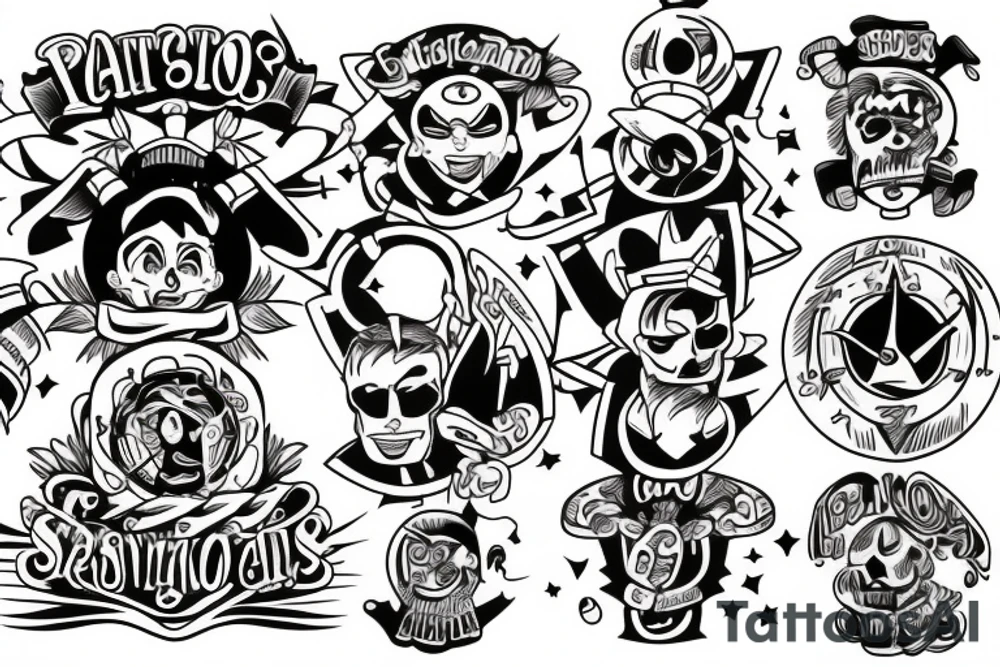 Me and my two sons tattoo idea