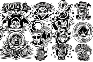 Me and my two sons tattoo idea