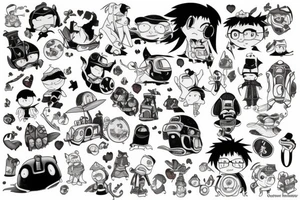 Me and my two sons tattoo idea