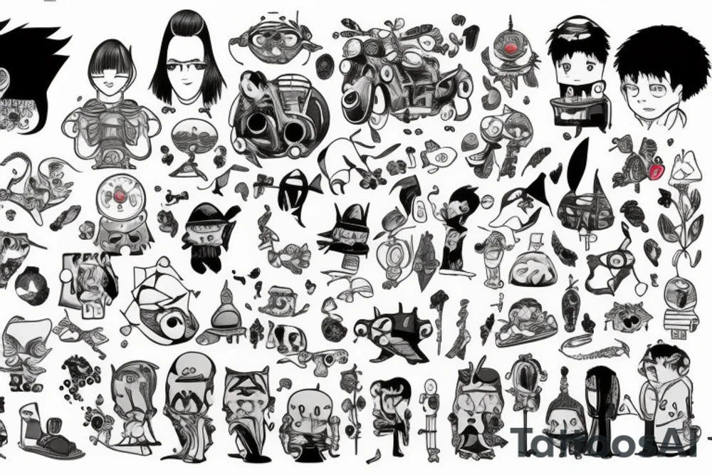 Me and my two sons tattoo idea