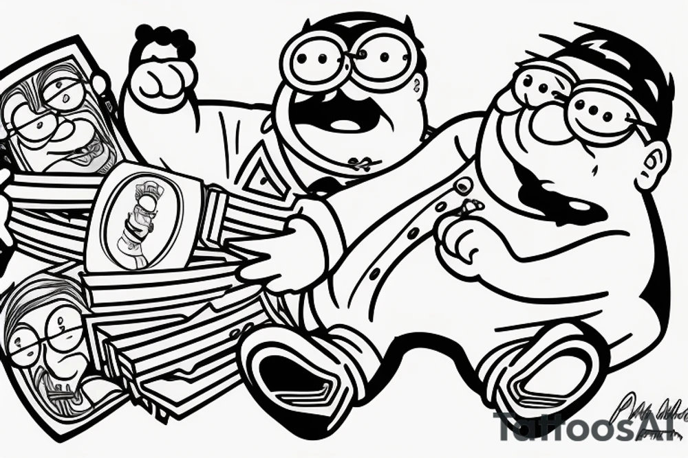 peter griffin tattoo idea