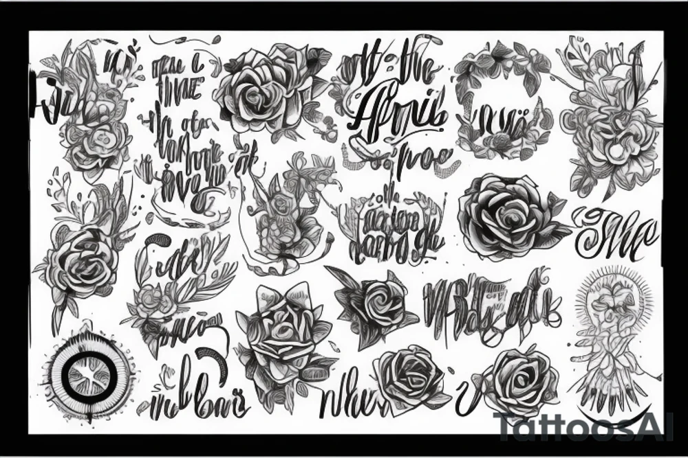 focus on the present and not the past tattoo idea
