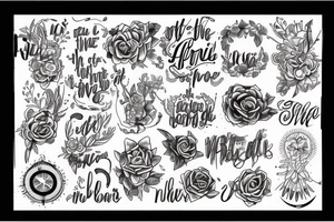 focus on the present and not the past tattoo idea