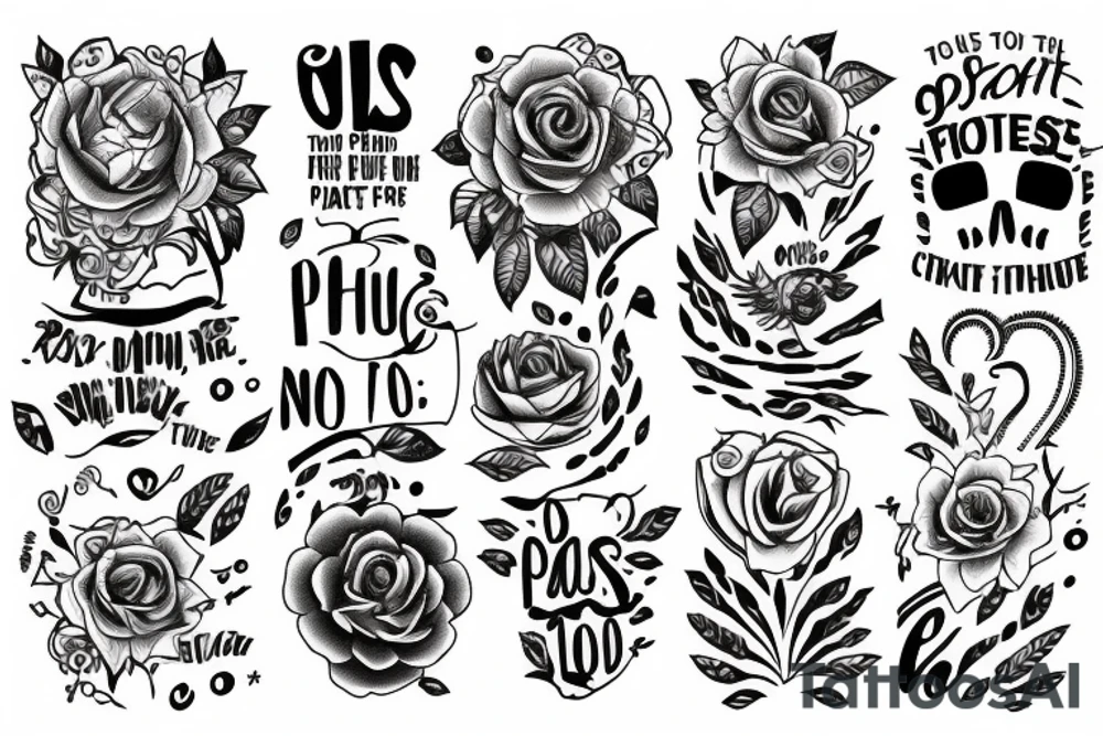 focus on the present and not the past tattoo idea