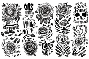 focus on the present and not the past tattoo idea