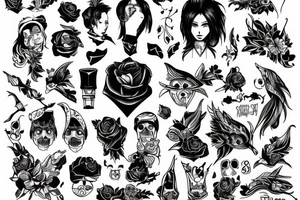 Otwarta paszczą lwa tattoo idea