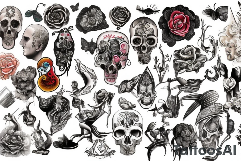 Salvador dalli tattoo idea