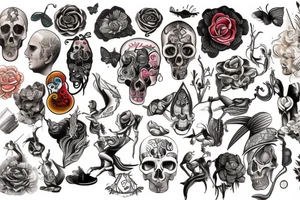 Salvador dalli tattoo idea