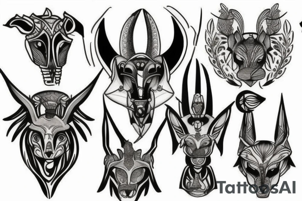 Anubis tattoo idea