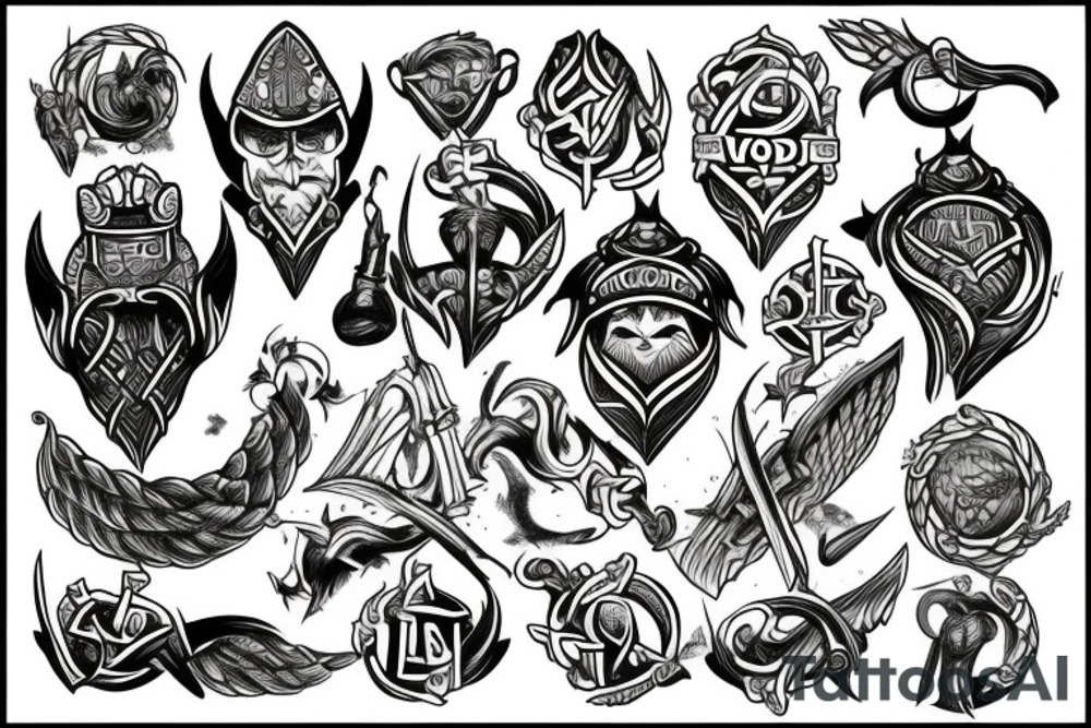 Vikings tattoo idea