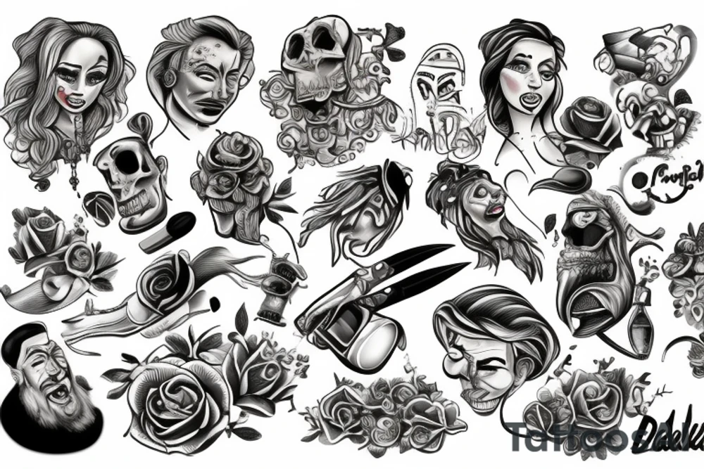 Salvador dalli tattoo idea