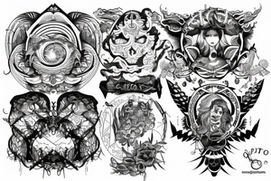 Mitologia grecka tattoo idea