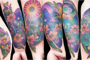 cosmos tattoo idea