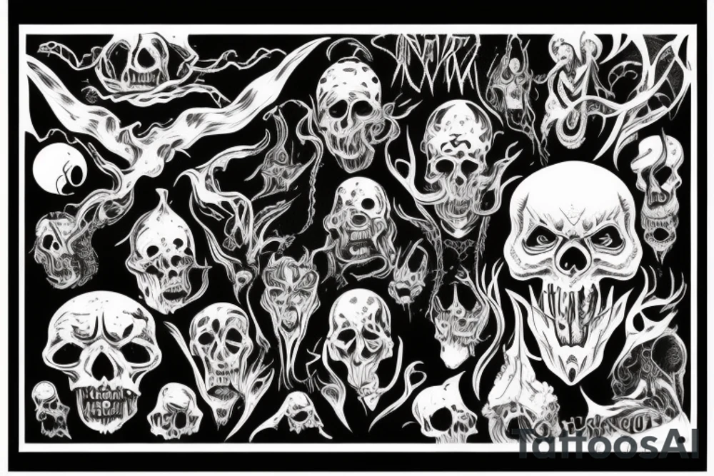 Dark charakters From hell tattoo idea