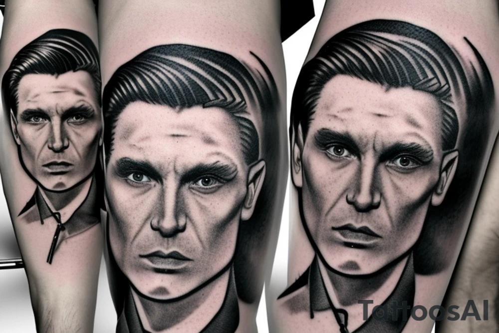 Tommy shelby with a shotgun tattoo idea