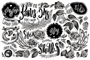 The days are long but the years are short tattoo idea
