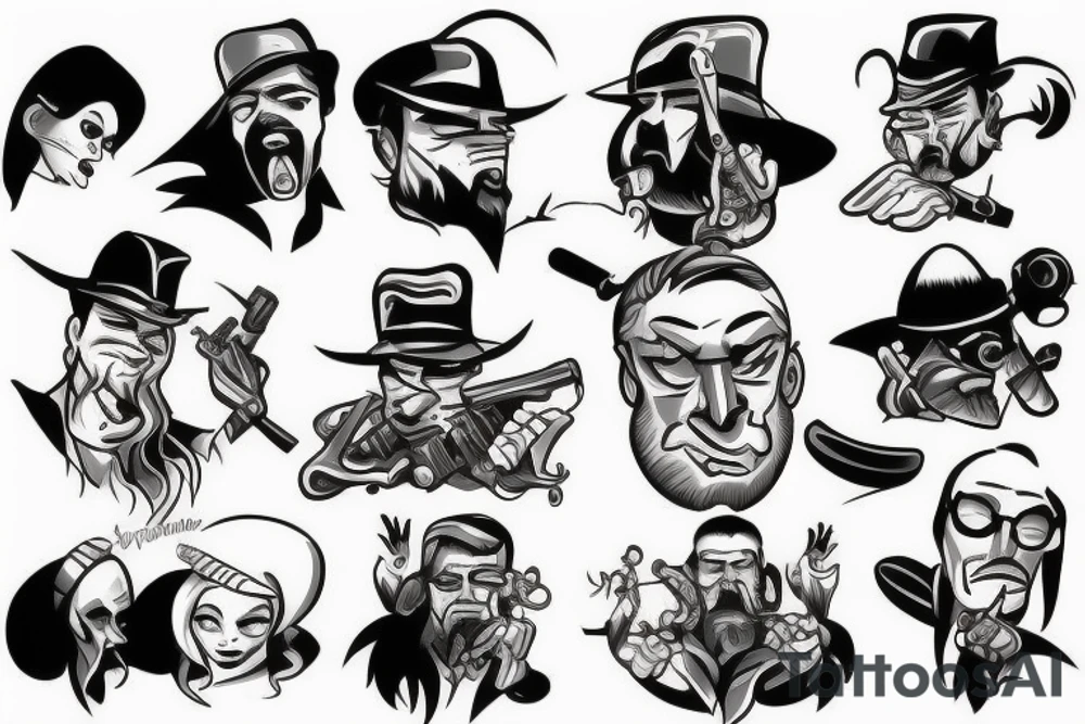 Big Boss tattoo idea