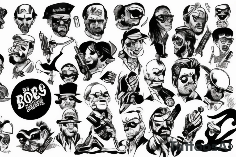 Big Boss tattoo idea