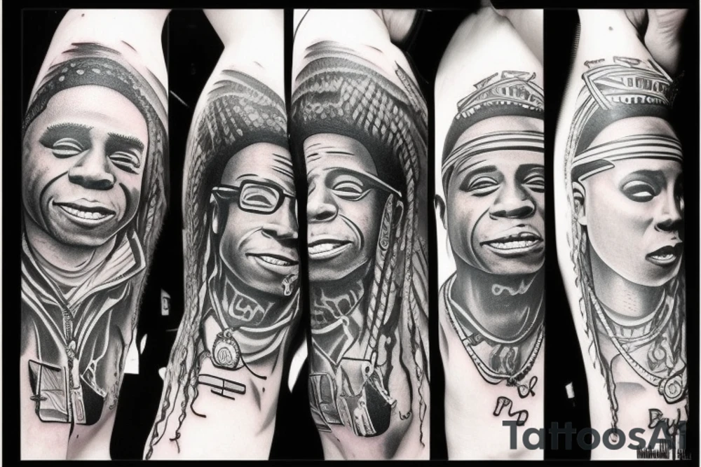 Lil Wayne inspired tattoo idea