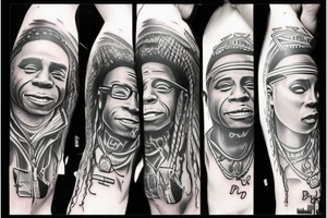 Lil Wayne inspired tattoo idea