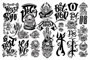 prepared for the worst praying for the best tattoo idea